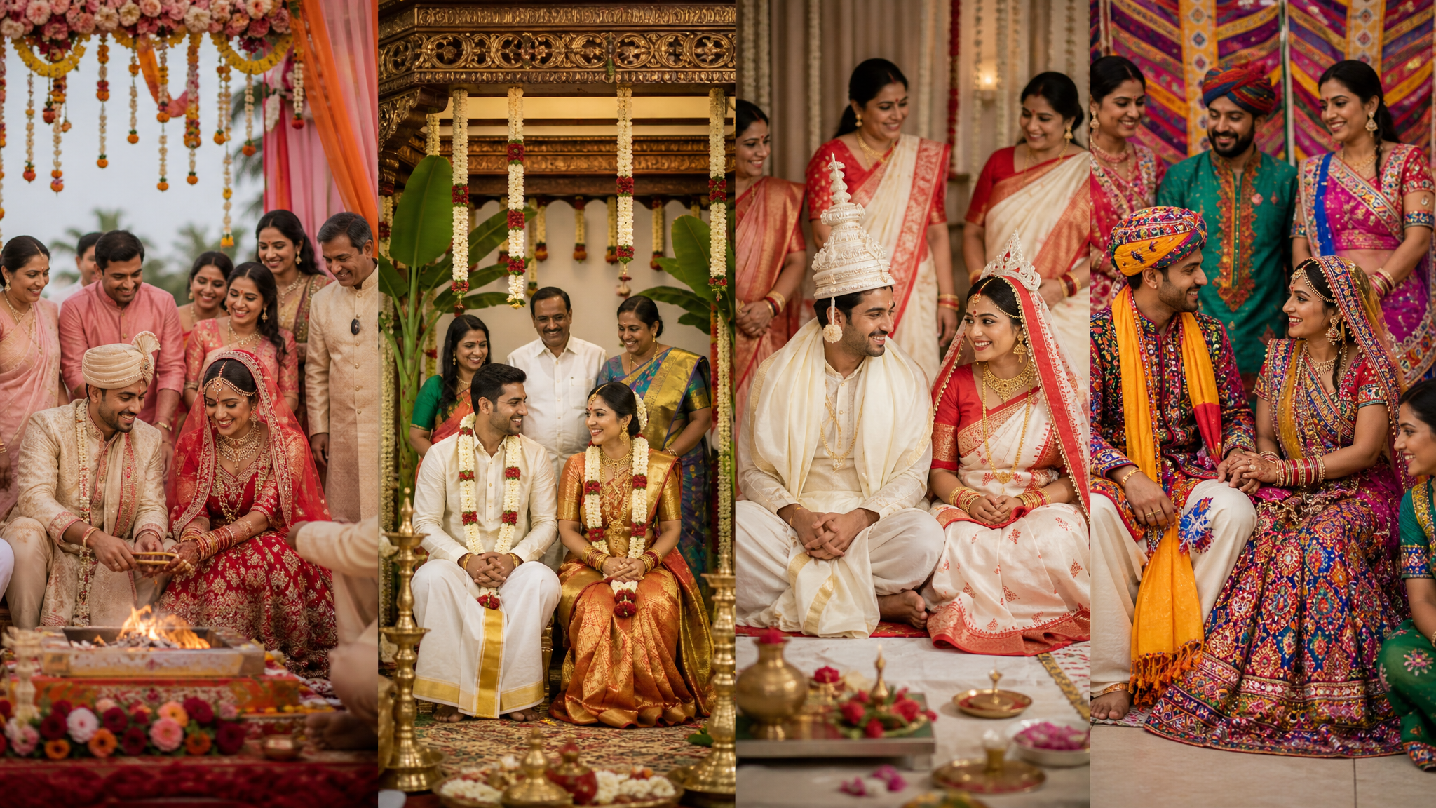 Indian Wedding Cultures, Rituals, Families, and Styles: A Respectful Regional Guide