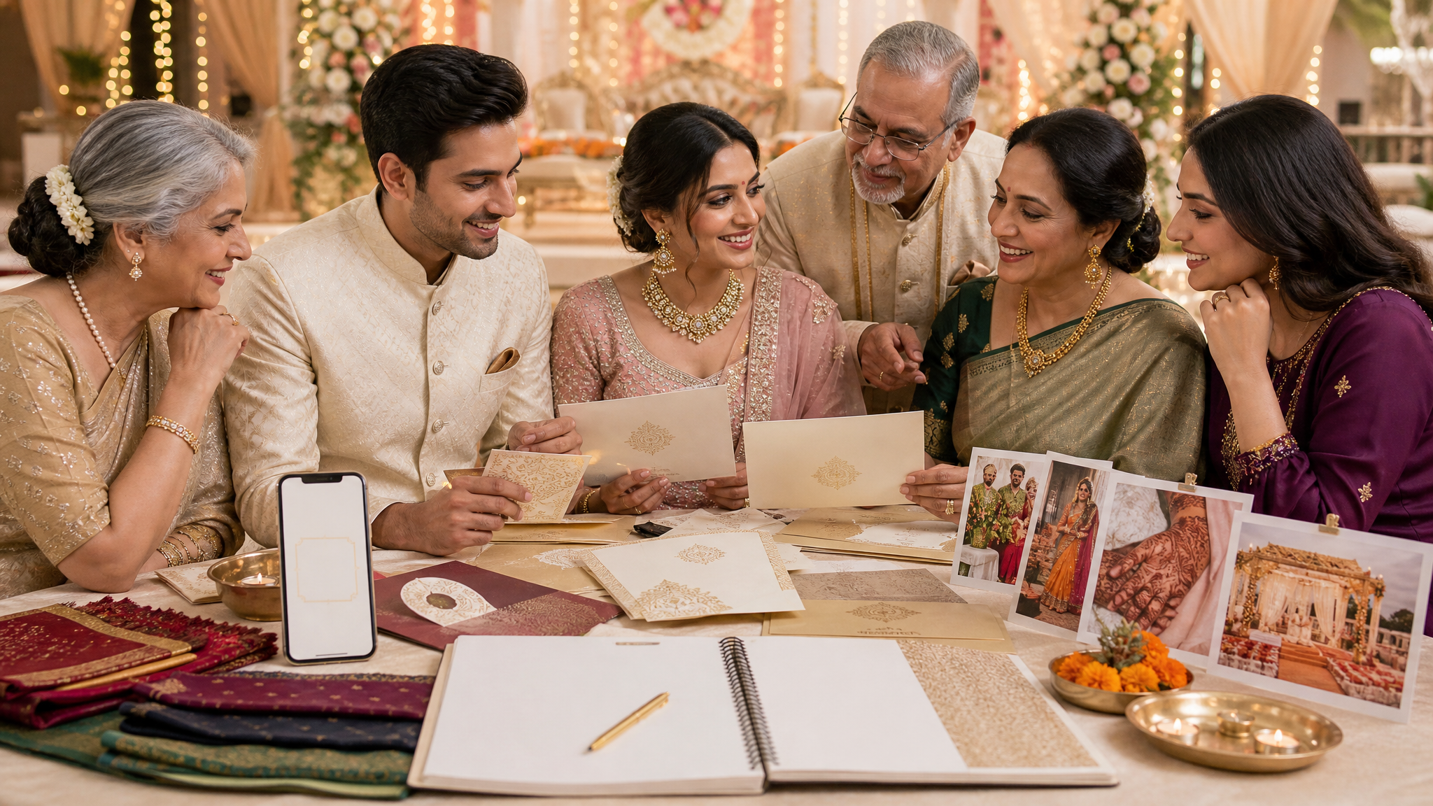 Indian Wedding Invitations: Regional Rituals, Family Traditions, and Modern Wedding Styles