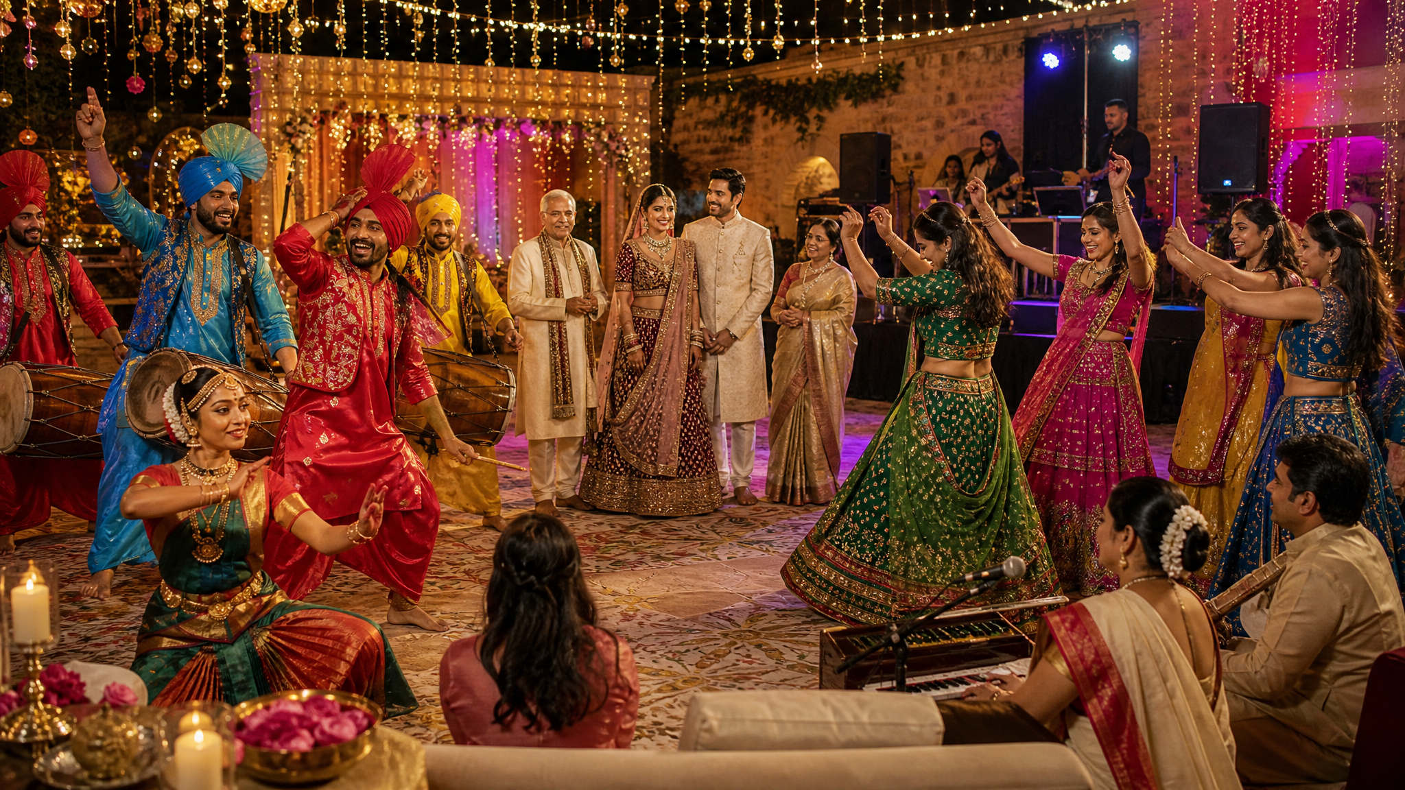 Indian Wedding Music and Dance Traditions: Regional Styles, Rituals, and Family Celebrations