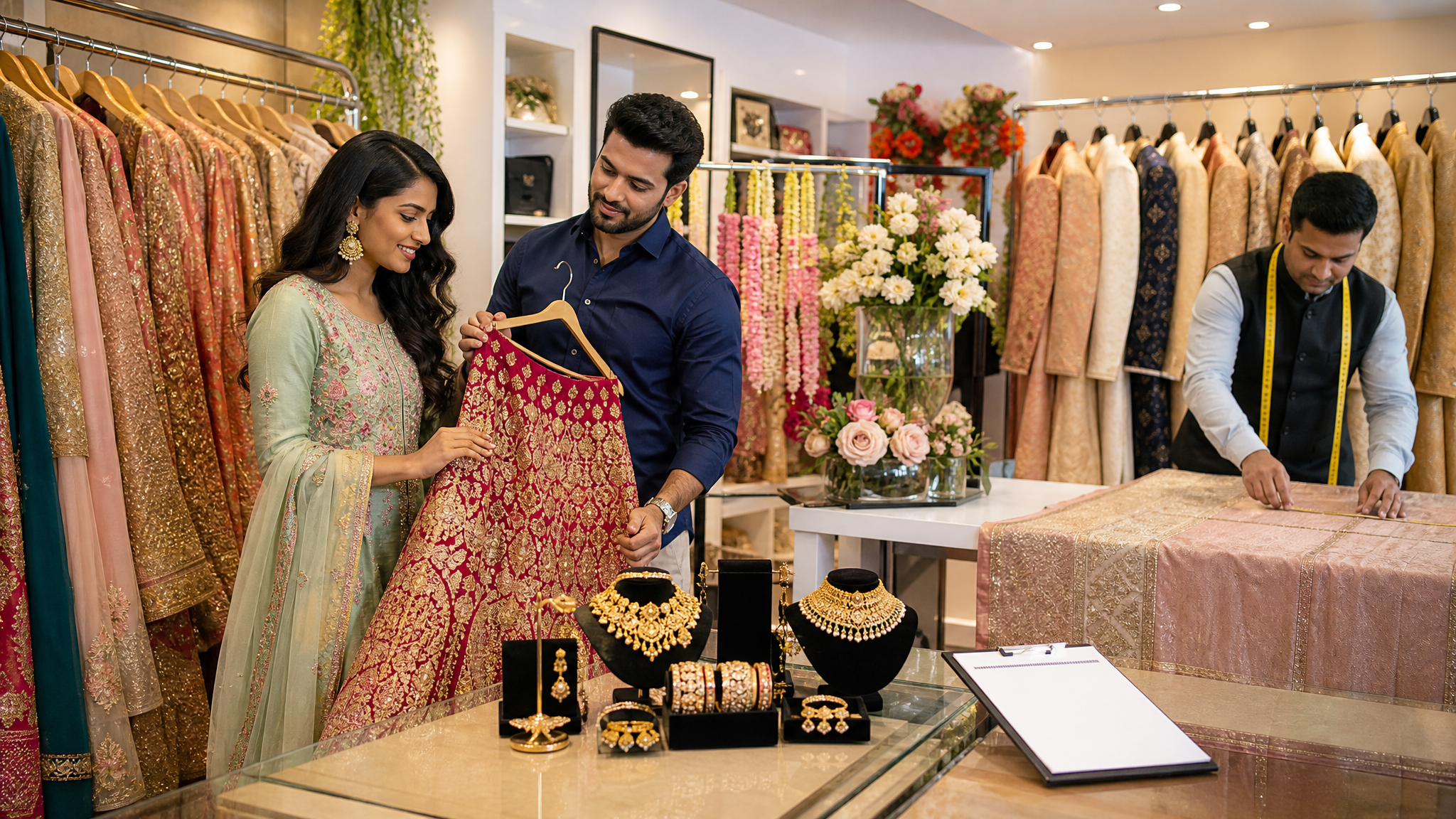 Where to Shop for Indian Wedding Clothes and Jewelry in the USA